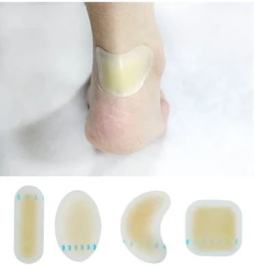 Almohadillas de silicona para pies Cómodo protector de talón de silicona de plástico al por mayor