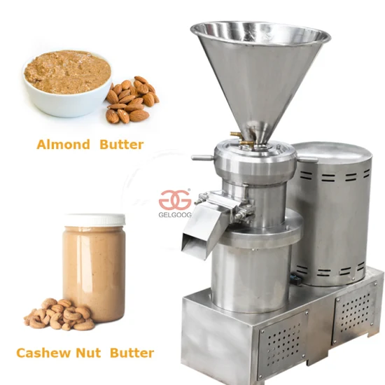 Máquina industrial para molinillo de avellanas serie Jms Máquina para moler mantequilla de cacahuete de anacardo con pasta de almendras