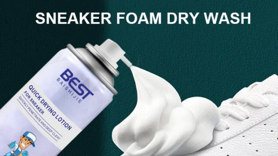 Limpiador de espuma para zapatillas de deporte de alta calidad Limpiador de espuma para zapatos