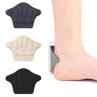 Protector de talón personalizado para hombres y mujeres, almohadilla para el talón, plantillas para zapatillas, ajuste de tamaño, empuñaduras